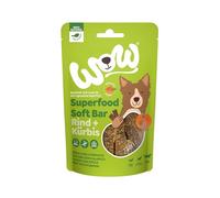 Wow Snacks Blandos para Perros | Varios Sabores | 6 x 150 Gr | (Vacuno con Calabaza)