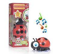 WOW! STUFF CoComelon Ladybug Juguete de Aprendizaje Preescolar con 'The Brush Your Teeth Song', para niños pequeños, niñas y niños, A Partir de 2 años, Soporte de Cepillo de Dientes Musical