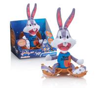 WOW! STUFF Drop 'n Bugs Bunny Space Jam: A New Legacy Basketball Pop-up Plush | Películas coleccionables Oficiales, Juguetes y Regalos para niños y niñas, de 5 años