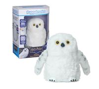 Wow! Stuff Harry Potter Hedwig Palm Puppetronic - Búho Interactivo, a | Más de 30 sonidos y reacciones realistas | Alas móviles, cabeza giratoria y pico de apertura | Botones ocultos | Regalo con