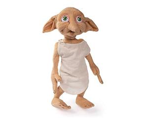 WOW! STUFF House Elf Dobby Feature Plush with Sounds, Harry Potter Soft Toy, Collectible Teddy with 6 Iconic Phrases, Brown