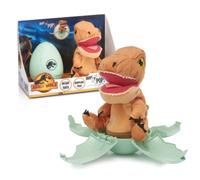 WOW! STUFF Jurassic World Drop 'n Pop Dino - T Rex | Huevo de Dinosaurio con Juguete de Peluche emergente | Producto Oficial de Dominion, Regalos y Juguetes Kids, Edad 5+, Multicolor