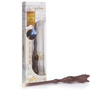 Bandai - Wizarding World - Varita Lumos Luna Lovegood, Iluminada -Wow! Stuff, WS1192 -Mundo Mágico de Harry Potter, Coleccionables Oficiales, Juguetes y Regalos