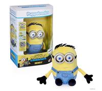 Wow! Stuff Minions Palm Puppetronic - Henry | Más de 40 sonidos y acciones | Ojo parpadeante y boca móvil | Se empareja con Minions James y Dick Palm Puppetronics | para fanáticos a partir de 6 años