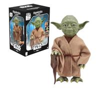 Wow! Stuff Star Wars Yoda Puppetronic de RealFX | Marioneta animatrónica interactiva | Más de 120 Sonidos y acciones | Piel Realista, Ojos móviles, Boca, Orejas y Cabeza | Batas Jedi Premium | para