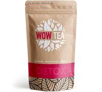 WOW TEA Detox - Programa de Purificación Corporal Profunda de 21 Días | Desintoxicación de Cuerpo Completo | Té verde y de Hierbas con Yerba-Mate, Pu-erh | 150 gr, Made in EU