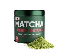 WOW TEA: Premium Matcha Berry Detox Blend - Programa de 21 días para la purificación profunda y vitalidad
