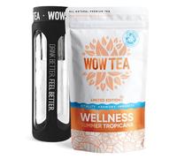 WOW TEA: Summer Wellness Té y Botella de té con colador negro B0DBV68K8L