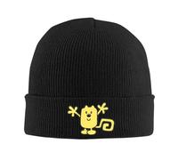 Wow Wow Wubbzy Gorra de Punto cálida Gorra de Punto de Invierno Gorro de Calaveras Gorros de Punta para Unisex
