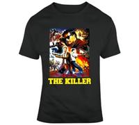 wowdewwe3a3 Chow Yun Fat The Killer Hong Kong Action Movie Fan T Shirt