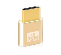 Wowfast HDMI Dummy Plug, HDMI Dongle Virtual Monitor Display Emulator 4K @60Hz para Windows Mac OSX Linux