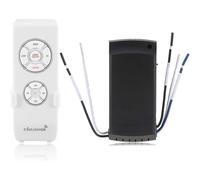 Wowlela - Mando a distancia, kit de lámpara de ventilador de techo, mando a distancia, kit de temporización, mando a distancia, inalámbrico, 220 V, universal