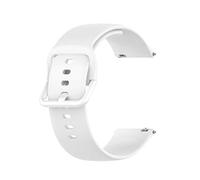 Wownadu Correa Compatible para Fitbit Versa 2 / Lite, Versa, Blaze, Compatible para Garmin Venu 2 Correas Mujer Hombre Pulsera Recambio Sport Strapp Blanco, S (sin Reloj)