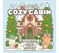 Wowo Publishing Cozy Cabin Coloring Book: 15 Heartwarming Illustrations to Color and Unwind - Cozy Cabins, Hot Cocoa, Snowy Forests, and Peaceful Winter Scenes