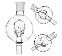 WowoHK Shisha atrapasueños diamante transparente 18/8 filo preenfriador de cristal grueso, accesorio universal Hookah para la mayoría de pipas de agua, fácil de limpiar (estilo B)