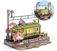 Wowood Rompecabezas de madera 3D para adultos, Sakura Journey, kit de construcción de modelo de madera para adultos, idea de regalo creativa para decoración del hogar