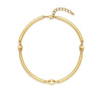 WOWORAMA Gargantilla gruesa para mujer, gargantilla de lágrima dorada y plateada, collar abierto de primavera, collar de metal, Talla Ajustable , Metal, No es una piedra preciosa