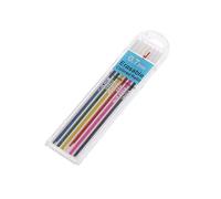WOWOWO 1 caja de 0,7 mm de color para lápices mecánicos de plomo borrable estudiante estacionario
