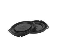 WOWOWO Diafragma de bajo 2 uds., Radiador de woofer, Altavoz pasivo de Graves, Altavoz de Baja frecuencia de 3 ", Placa de vibración de diafragma DIY