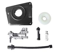 WOWOWO Kit de Bomba de accionamiento de Aceite para Motosierra China 4500 5800 45CC 52CC 58CC Bomba