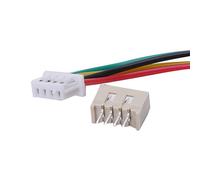 WOWOWO Mini Micro Conector de 4 Pines JST T-1 de 1,25 mm con Cable x 10 Juegos