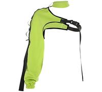 WOWOWO Mujeres de un Hombro Reflectante Top Corto Gargantilla Hebilla Irregular Camiseta Encogimiento de Hombros