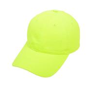 WOWOWO Sombrero de béisbol Unisex Gorra de béisbol de neón Fluorescente Color sólido Brillante Sombrero de protección Solar para Exteriores