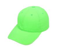 WOWOWO Sombrero de béisbol Unisex Gorra de béisbol de neón Fluorescente Color sólido Brillante Sombrero de protección Solar para Exteriores