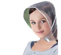 WOWOWO Sombrero de Lluvia Creativo Unisex de plástico con Visera de Lluvia Sombrero Plegable para niños Senderismo Pesca Impermeable a Prueba de Viento Gorra de protección para el Cabello