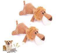 Wowpetsmart Invincible Chewanimals,Wowpetsmart Dog Toy,Chewanimal Dog Toy,Wowpetsmart for Heavy Chewers,Chewanimal - Wowpetsmart Resistant Squeaky Dog Chew Toys,Wowpetsmart Chew Animals (2pcs-6)