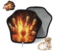 WowPrint 3D Sports - Guante para eliminar el pelo de mascotas, para gatos, perros, reutilizables, electrostáticos, herramienta de cepillo para sofá, ropa, alfombra, muebles, asiento de coche, 1