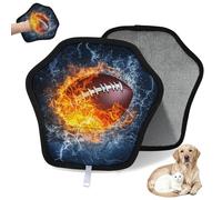 WowPrint Creativity Sports - Guante de depilación de mascotas para gatos, perros, reutilizables, electrostáticos, herramienta de cepillo para sofá, ropa, alfombra, muebles, asiento de coche, 1 paquete