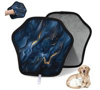 WowPrint Guante de depilación de mascotas con arte abstracto de mármol para gatos, perros, reutilizables, electrostáticos, herramienta de cepillo para sofá, ropa, alfombra, muebles, asiento de coche