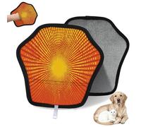 WowPrint Guante de depilación de mascotas con patrón artístico de color, reutilizable, electrostático, herramienta de cepillo para sofá, ropa, alfombra, muebles, asiento de coche, 2 unidades