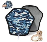 WowPrint Guante de depilación de mascotas con patrón de camuflaje para gatos y perros, reutilizables, electrostáticos, herramienta de cepillo para sofá, ropa, alfombra, muebles, asiento de coche, 1