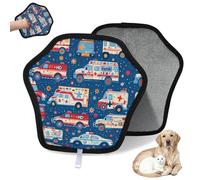 WowPrint Guante de eliminación de pelo de mascotas para gatos y perros, reutilizable, electrostático, herramienta de cepillo para sofá, ropa, alfombra, muebles, asiento de coche, 1 paquete