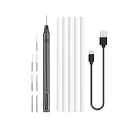 Wowstick Mini Taladro Inalámbrico, Taladro Portátil Recargable USB, Taladro Eléctrico Multifunción con 8 Accesorios, Carga de 40 Minutos, Ideal para Plástico, Madera, DIY