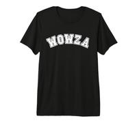 Wowza Funny Wow Word Emocionado Old Timey Frase Goofy Joke Fan Camiseta Premium
