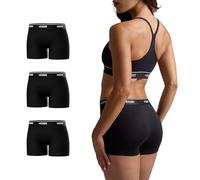 Woxer Calzoncillos Tipo bóxer para Mujer, diseño de Estrella de 7,62 cm, Calzoncillos Tipo bóxer, M