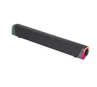Woxter Big Bass 320 - Barra de Sonido con Potencia de 20W (Retroiluminados RGB, 3,5 mm, PC/PS4/Xbox/TV/Móvil/Tablet), Alimentado por USB, Color Negro