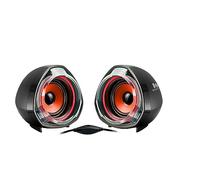 Altavoces 2.0 WOXTER Big Bass 70 rojo (PC y MP3 - 15 W - Control de volumen)