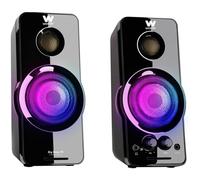 Woxter Big Bass 95 RGB Altavoces 2.0 20W Negros