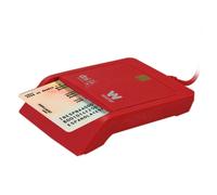 Woxter Lector DNI-e USB Rojo