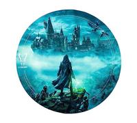 Woxter Stinger Floorpad Magic - Alfombrilla Gaming de Suelo, Protector para Suelo, Resistente al Agua, Lavable, 100% Microfibra, Diámetro 120 cm