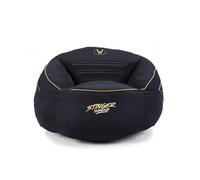 Woxter Stinger Puff Gaming - Ergonómico, Sillón para Juegos, Relleno Incluido, Tela Antimanchas y Transpirable, (Black & Golden)