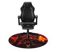Woxter Stinger Station Rx Black - Silla Gaming (Racing) + Alfombrilla Gaming de Suelo