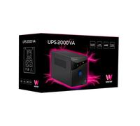 Woxter - UPS 2000 VA Línea interactiva 2 kVA 1200 W 2 salidas AC
