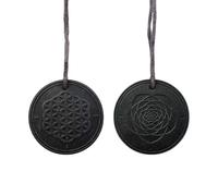 WOYEHFA Collar De Meditación Protectora Flor De La Vida Collar De Protección Con Iones De Energía Cósmica