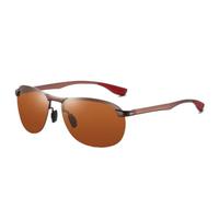 WOYUANSHA Gafas De Sol Hombres Gafas De Sol Polarizadas Conductor Conducción Gafas Uv400 Protección (Tea-Tea)