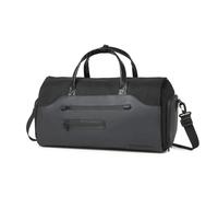 WOZINSKY Bolsa de viaje premium para traje con bolsillo para cosas húmedas (50 L) - Negro